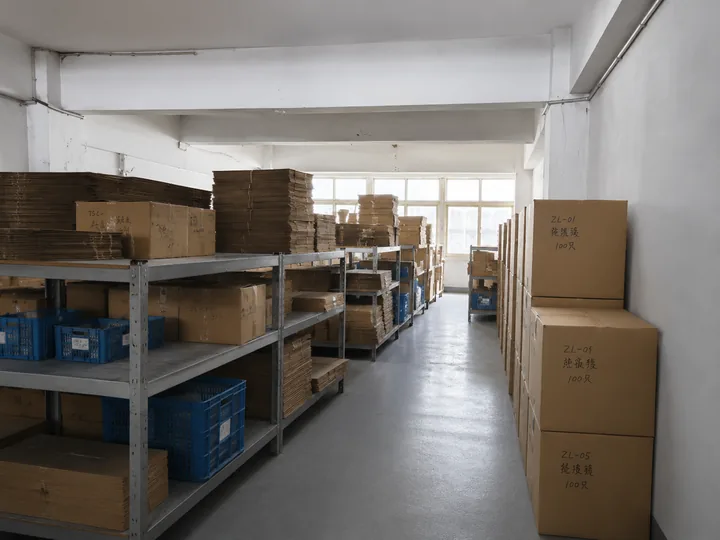 Packing and finished goods area